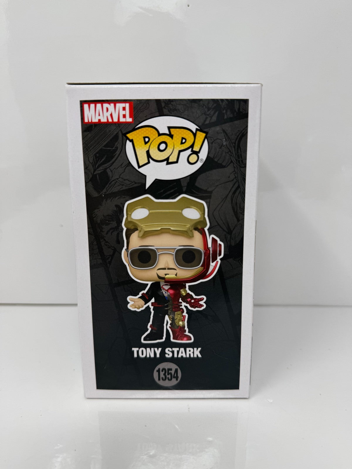 Funko Pop! Marvel #1354 Tony Stark 2024 Entertainment Expo Bobblehead