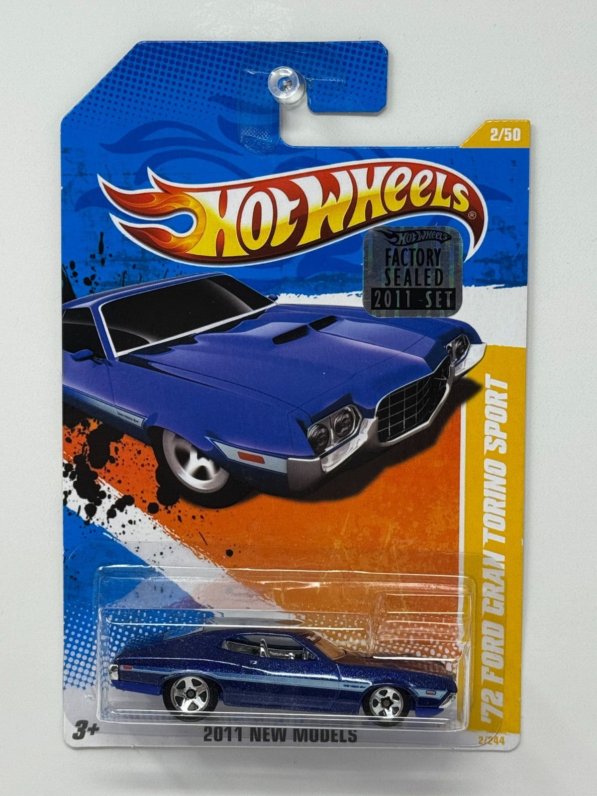 Hot Wheels New Models 1972 Ford Gran Torino Sport 1:64 Diecast Factory Sealed