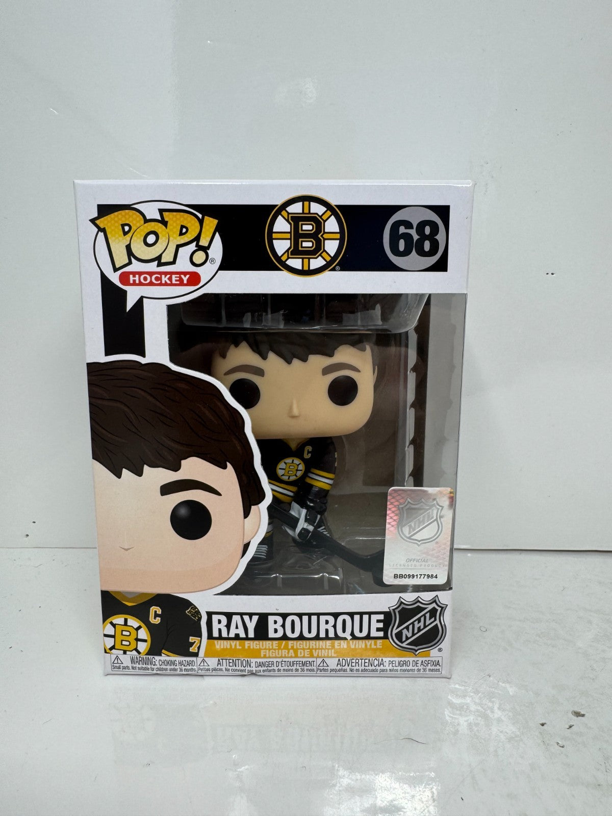 Funko Pop! Hockey Ray Bourque #68 Boston Bruins Vinyl Figure