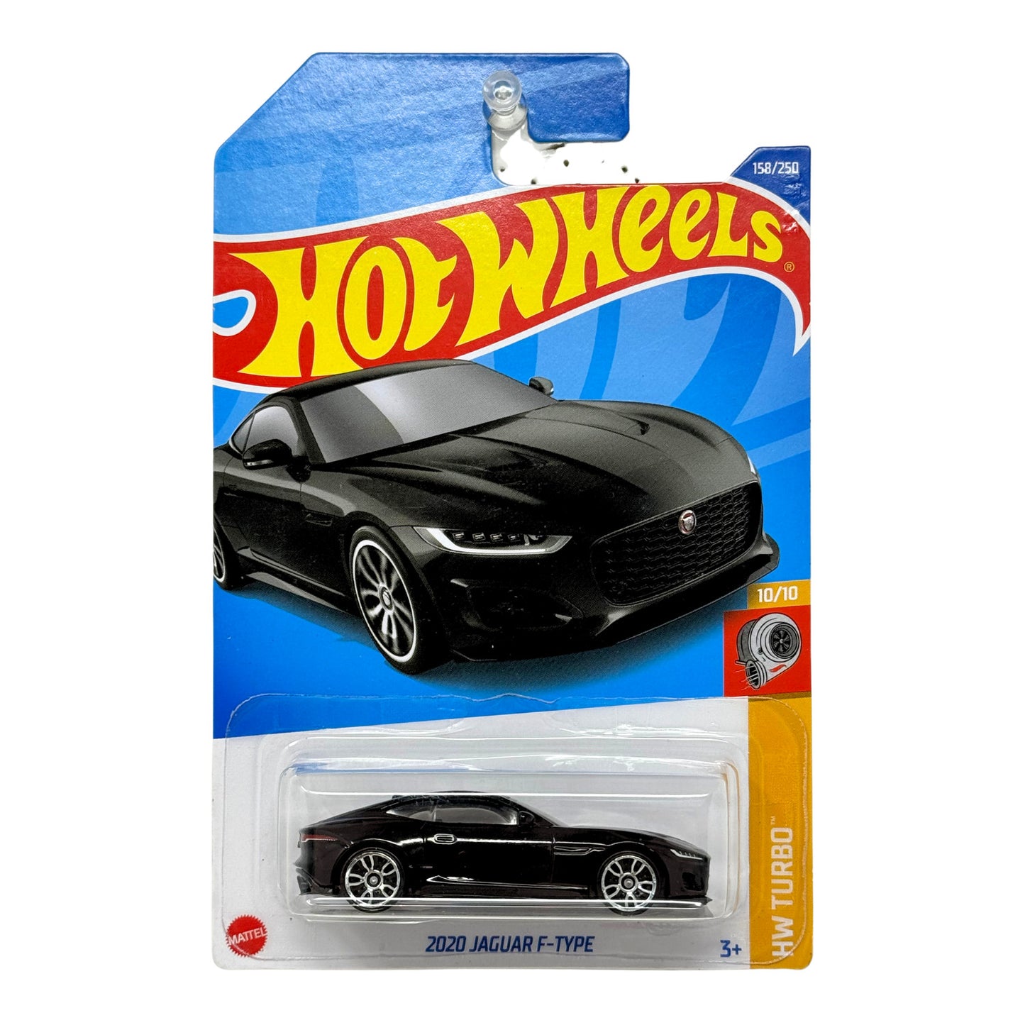 Hot Wheels Turbo 2020 Jaguar F-Type 1:64 Diecast Black