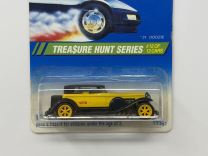 Hot Wheels 1995 Treasure Hunt Series 1931 Doozie 1:64 Diecast Yellow
