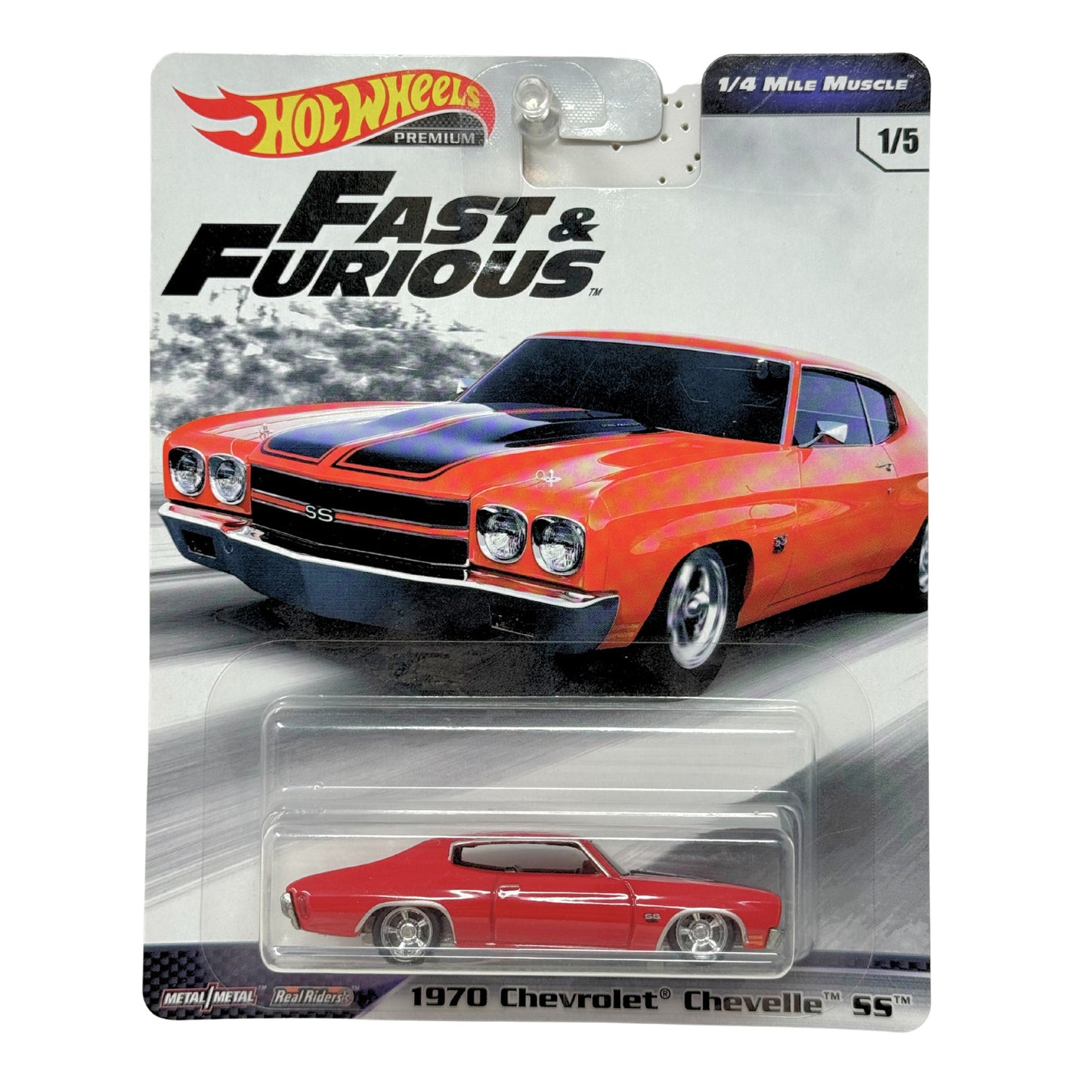 Hot Wheels Premium Fast & Furious 1970 Chevrolet Chevelle SS 1:64 Diecast