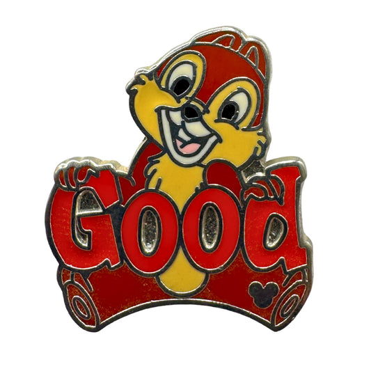 WDW Disney Good Collection Chip 'N' Dale Hidden Mickey Trading Pin DC1S1