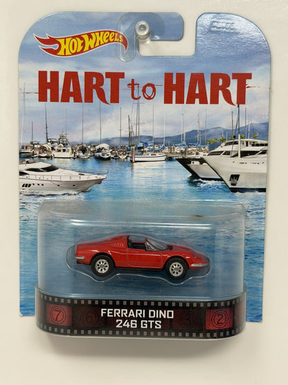 Hot Wheels Retro Entertainment Hart to Hart Ferrari Dino 246 GTS 1:64 Diecast