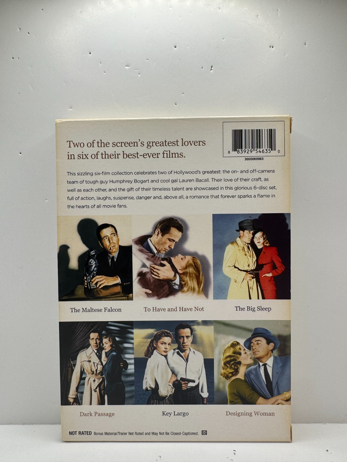 Bogart & Bacall 6-Film Collection (DVD) Romance