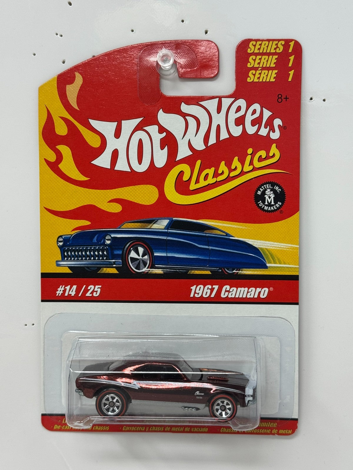Hot Wheels Classics 1967 Camaro 1:64 Diecast