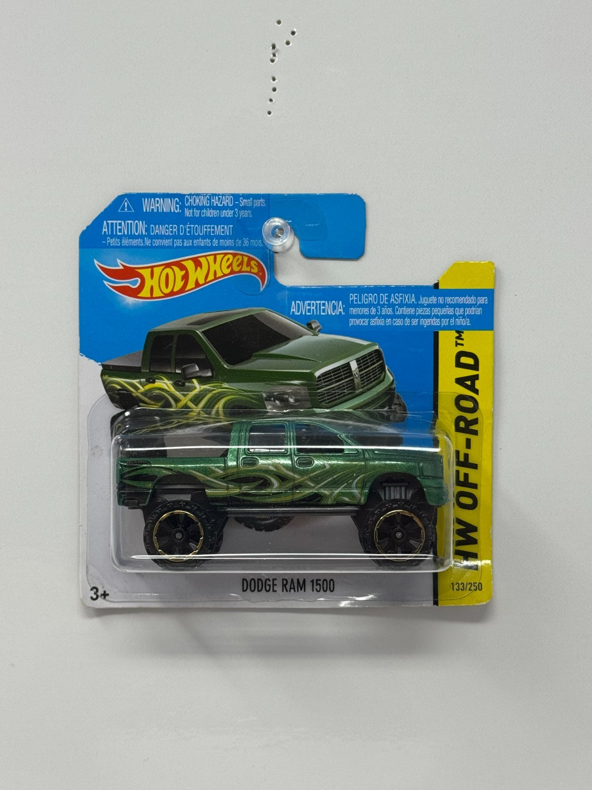 Hot Wheels Off-Road Dodge Ram 1500 1:64 Diecast Short Card