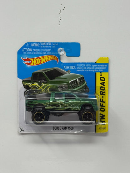 Hot Wheels Off-Road Dodge Ram 1500 1:64 Diecast Short Card