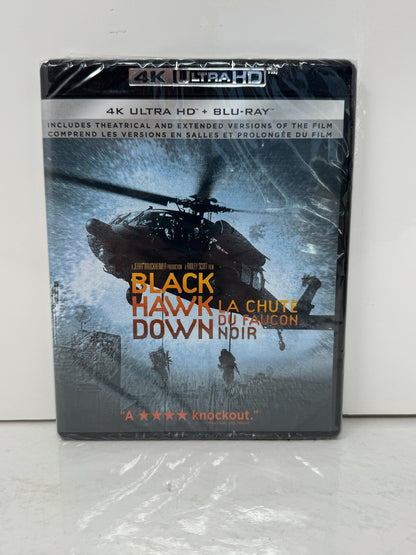 Black Hawk Down (4K UHD Blu-ray) War Brand New and Sealed!!!