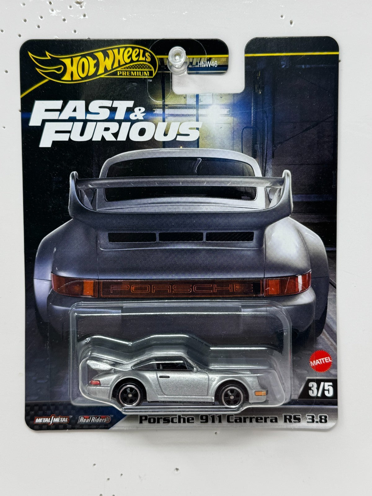 Hot Wheels Premium Fast & Furious Porsche 911 Carrera RS 3.8 1:64 Diecast