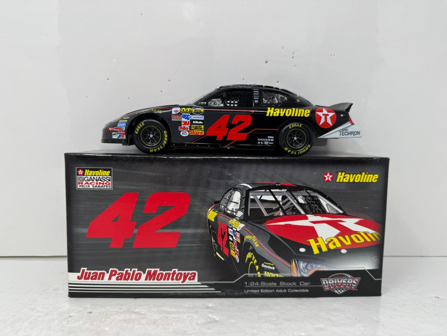 Motorsports Authentics NASCAR #42 Juan Pablo Montoya Texaco Charger 1:24 Diecast