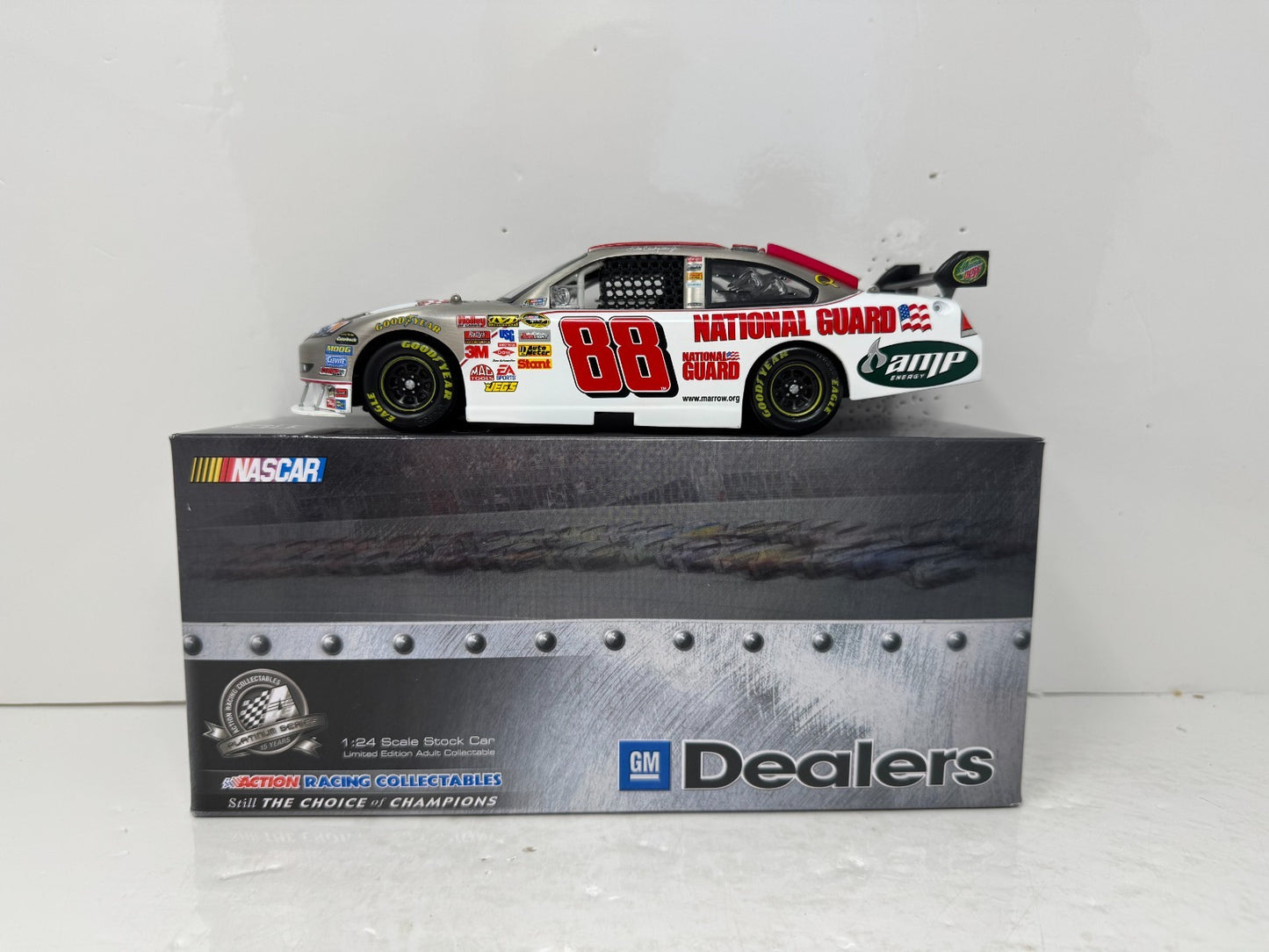 Action Nascar #88 Dale Earnhardt Jr. National Guard Brushed Metal 1:24 Diecast