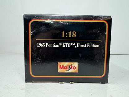 Maisto 1965 Pontiac GTO Hurst Edition Special Edition 1:18 Diecast