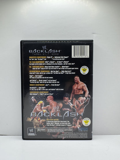 WWE Backlash 2002 (DVD) WWE Wrestling