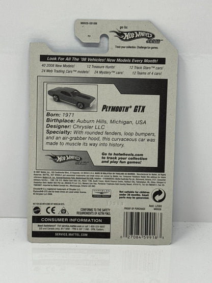 Hot Wheels All Stars Plymouth GTX 1:64 Diecast Factory Sealed