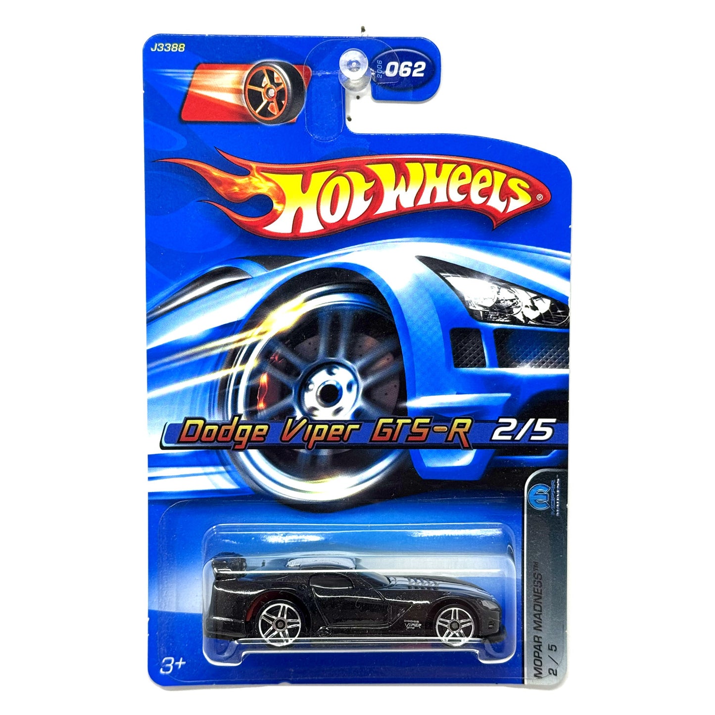 Hot Wheels Mopar Madness Dodge Viper GTS-R 1:64 Diecast Black