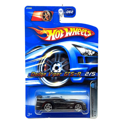 Hot Wheels Mopar Madness Dodge Viper GTS-R 1:64 Diecast Black