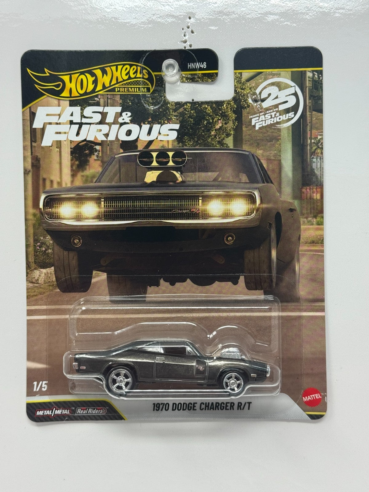 Hot Wheels Premium Fast & Furious 1970 Dodge Charger RT CHASE 1:64 Diecast