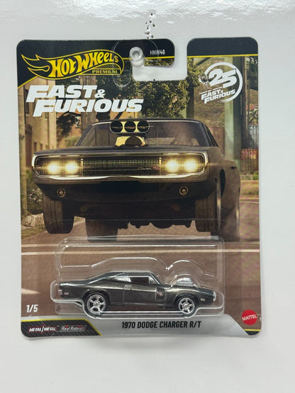 Hot Wheels Premium Fast & Furious 1970 Dodge Charger RT CHASE 1:64 Diecast