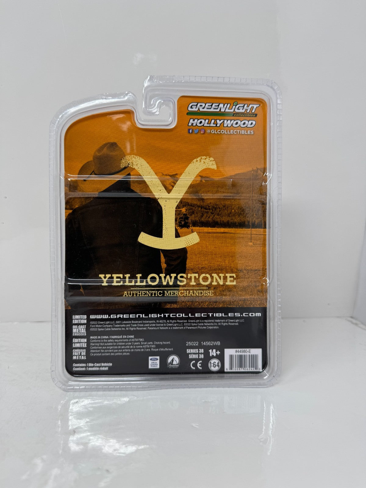 Greenlight Hollywood Yellowstone 1978 Ford F-250 CHASE 1:64 Diecast