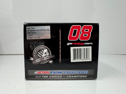 Action NASCAR #9 Kasey Kahne Budweiser Coke 600 Race Win 2008 1:24 Diecast