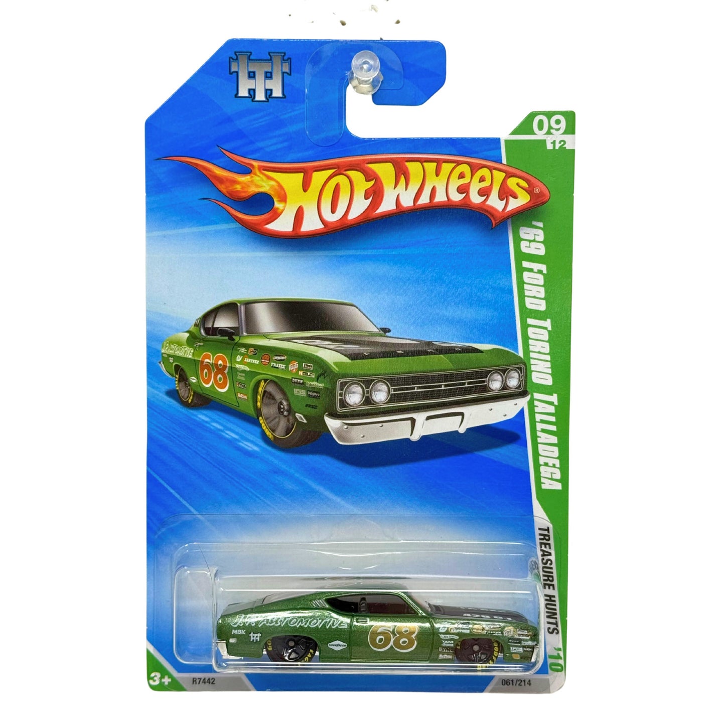 Hot Wheels Treasure Hunts 1969 Ford Torino Talladega 1:64 Diecast