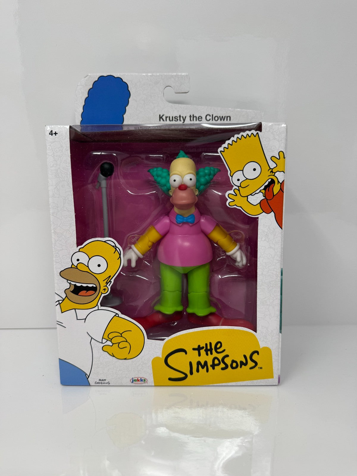 Jakks Pacific The Simpsons Krusty the Clown with Microphone Action Figure