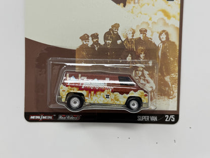 Hot Wheels Premium Led Zeppelin Super Van 1:64 Diecast Real Riders