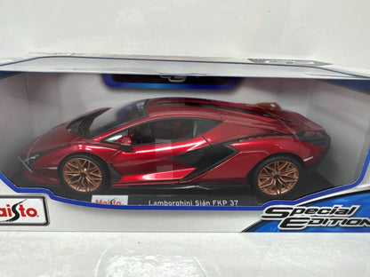Maisto Lamborghini Sian FKP 37 Special Edition 1:18 Diecast