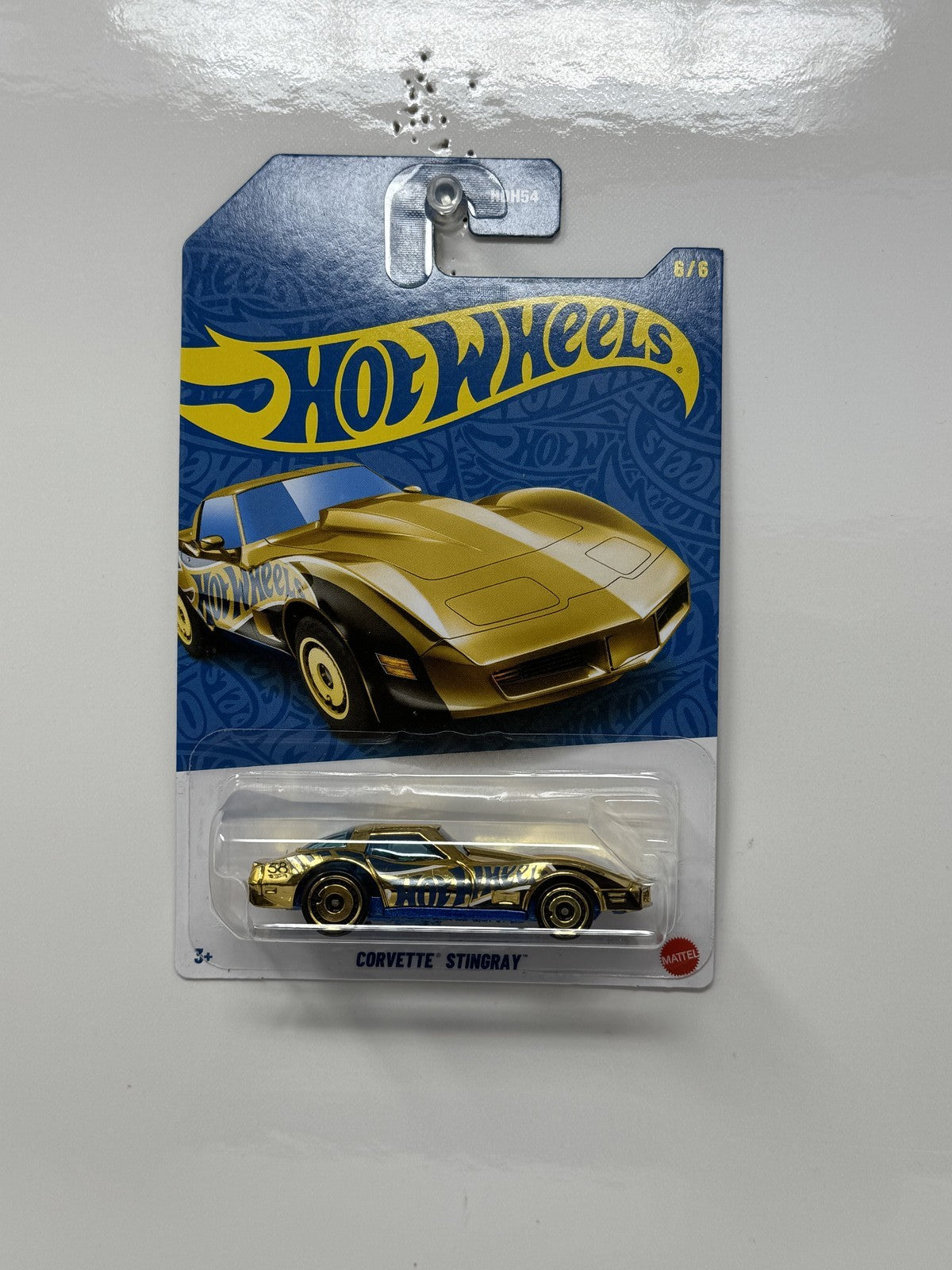 Hot Wheels 58th Anniversary Corvette Stingray Gold CHASE 1:64 Diecast