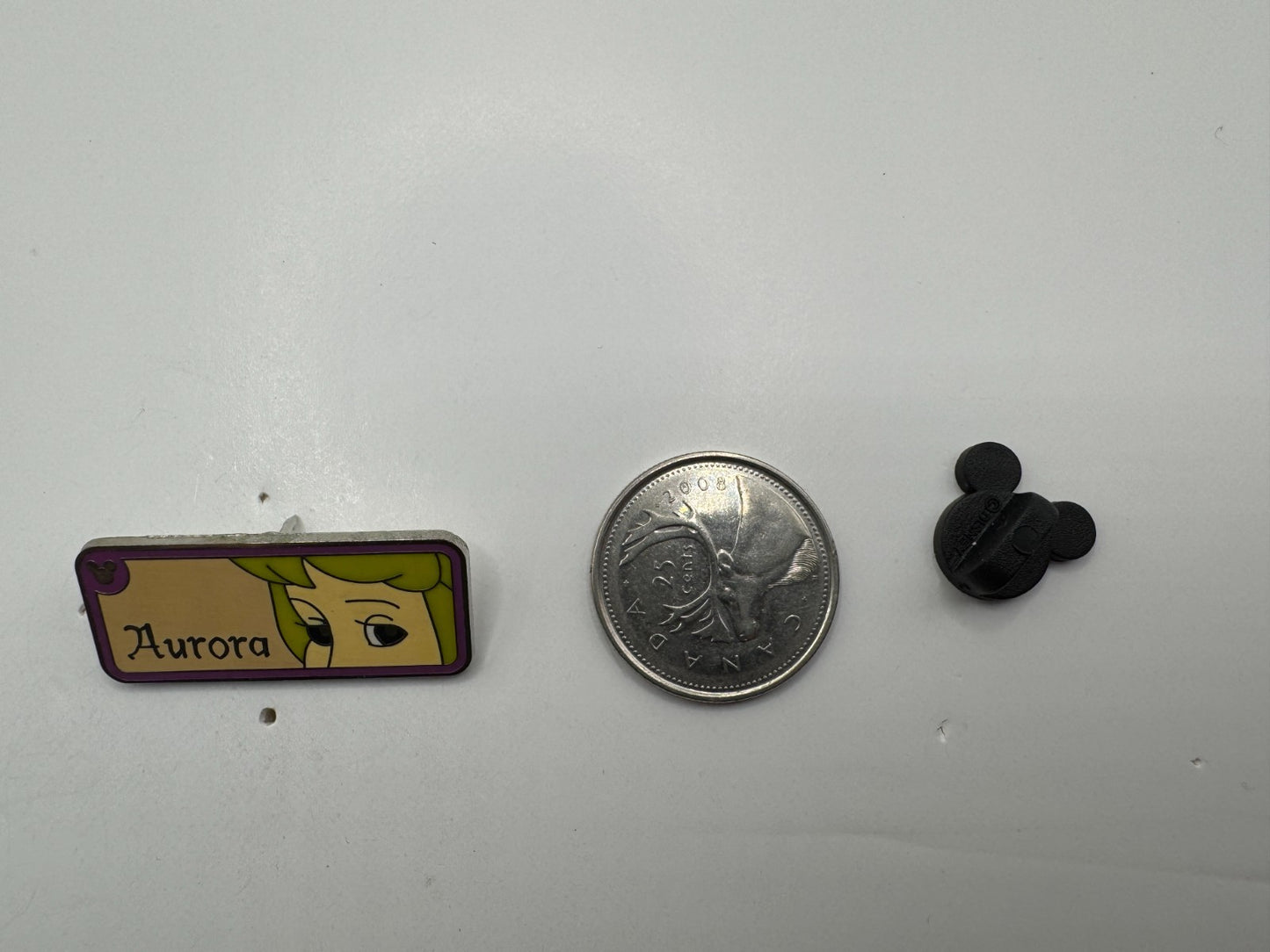 WDW Aurora Rear View Mirror Hidden Mickey Trading Pin DC1S11