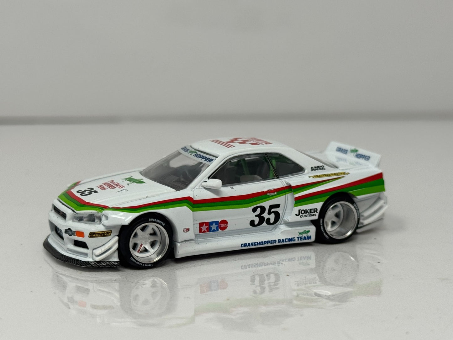 Kaido House Nissan Skyline GT-R (R34) The Grasshopper 1:64 Diecast
