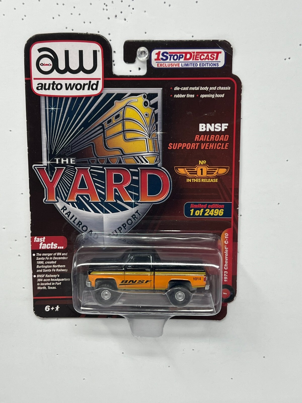 Auto World The Yard 1973 Chevrolet C-10 1:64 Diecast