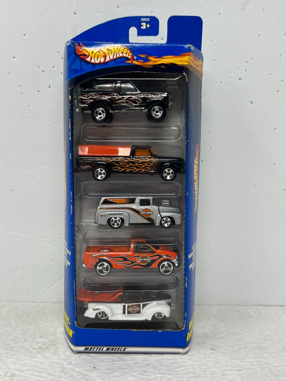 Hot Wheels Harley Davidson 5-Pack Gift Set 1:64 Diecast