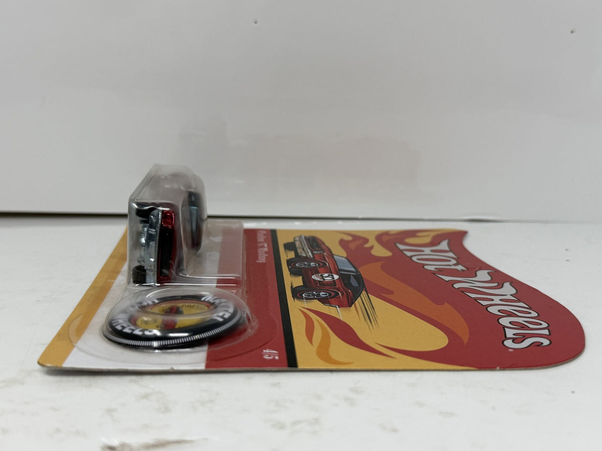 Hot Wheels 50th Anniversary Custom 1967 Ford Mustang 1:64 Diecast w/ Button