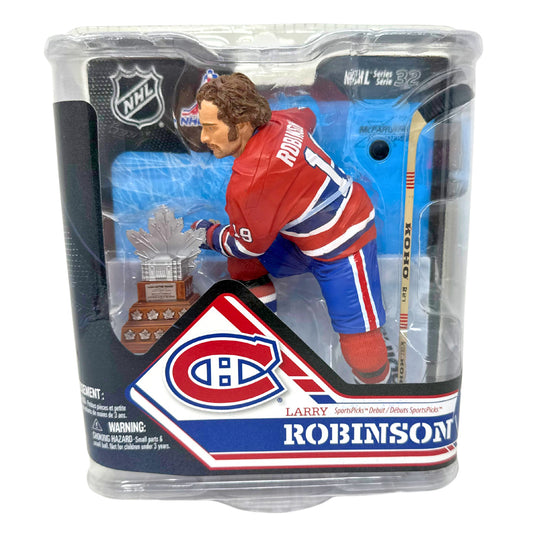 McFarlane NHL Larry Robinson Montreal Canadiens Collector Level 1 of 1000 Figure
