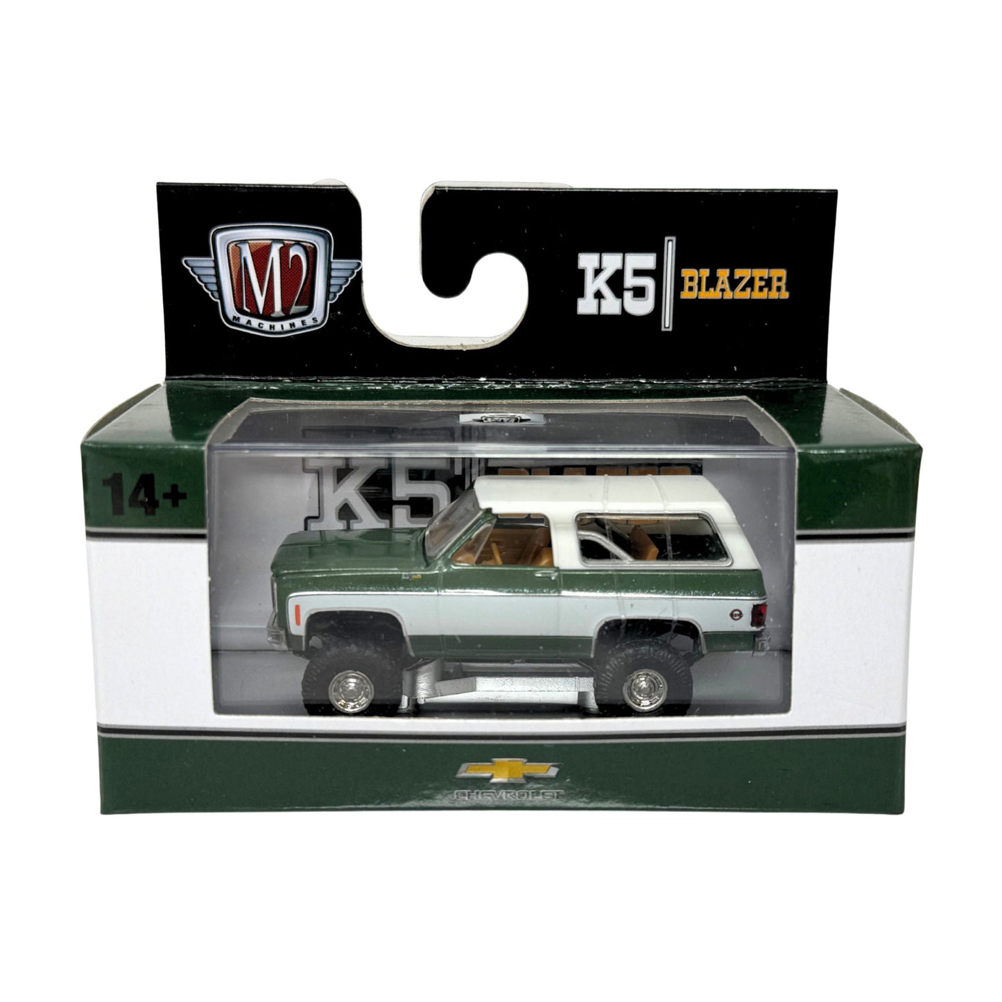 M2 Machines Chevrolet 1974 Chevrolet K5 Blazer 1:64 Diecast