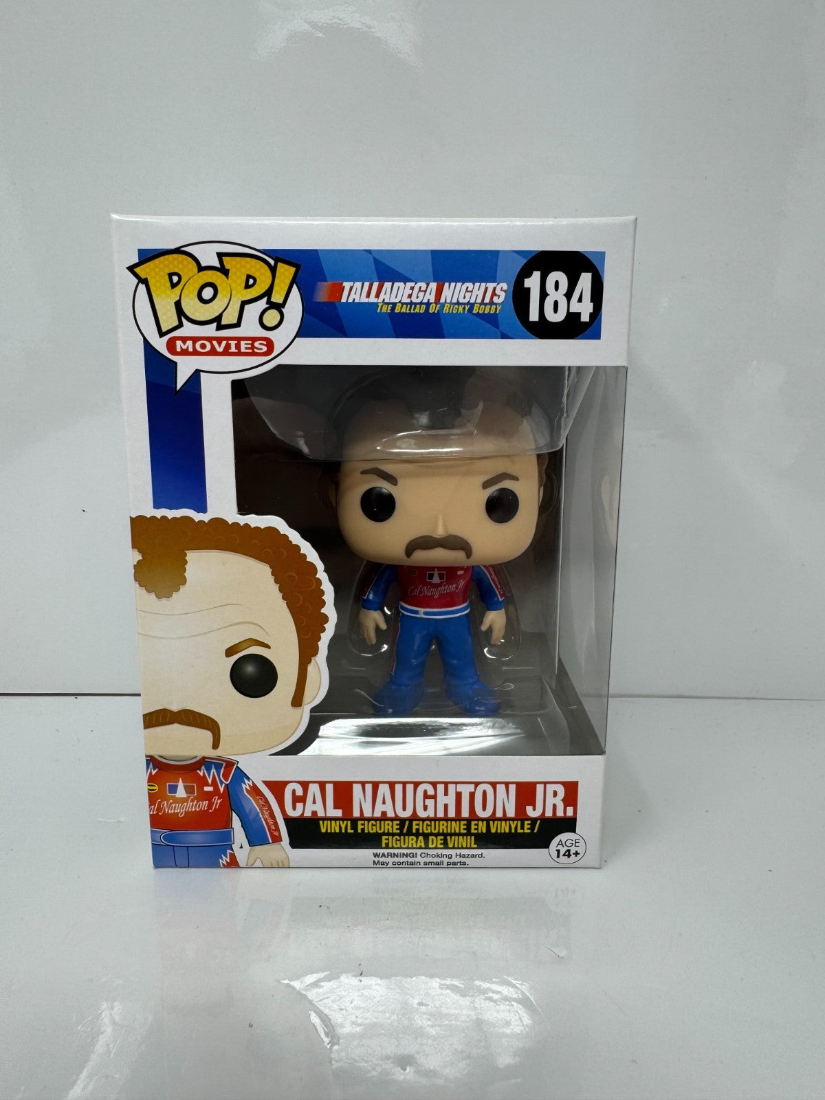 Funko Pop! Movies Talladega Nights #184 Cal Naughton Jr. Vinyl Figure