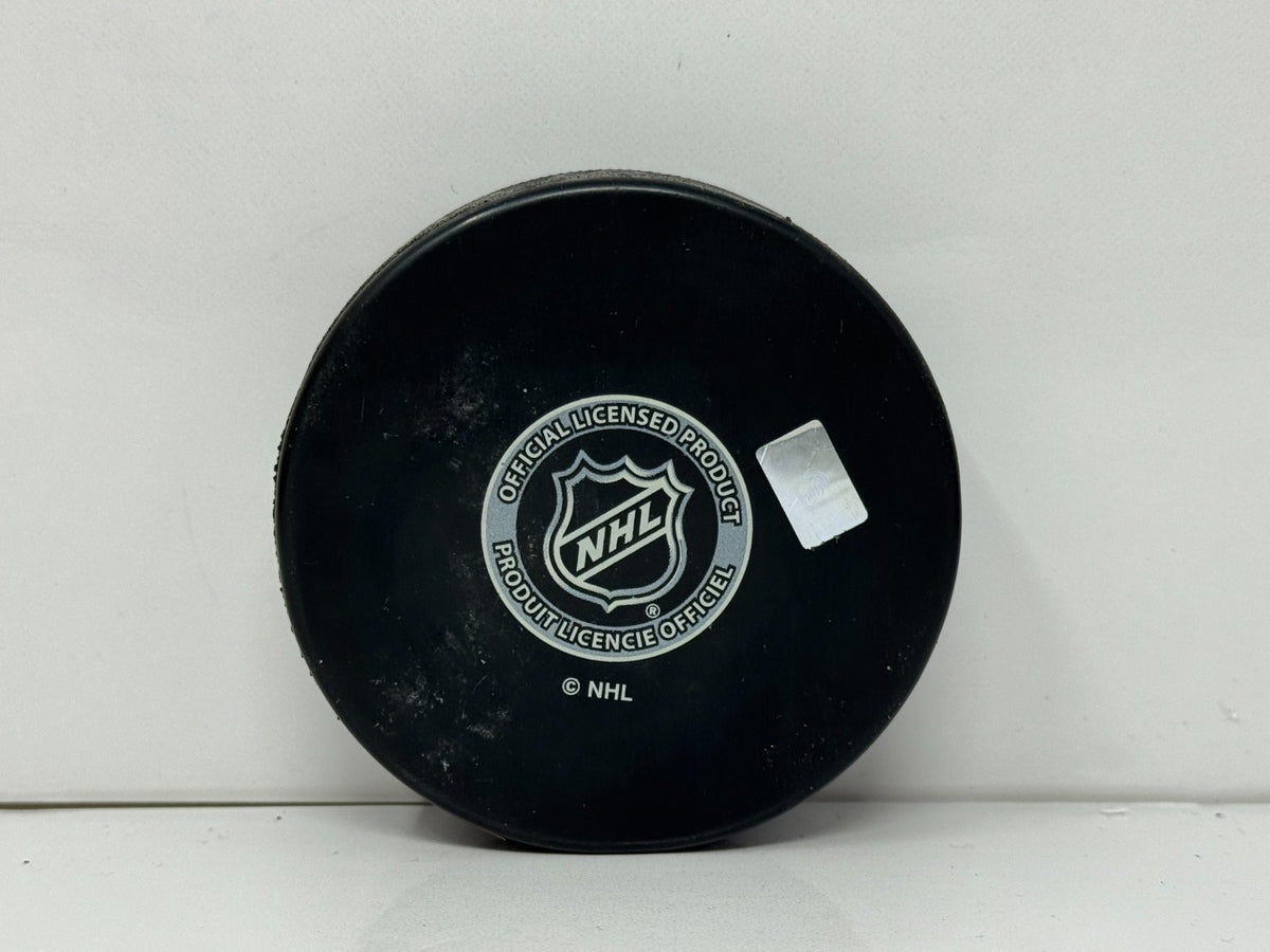 Ben Scrivens Toronto Maple Leafs Signed NHL Autograph Puck Silver Auto