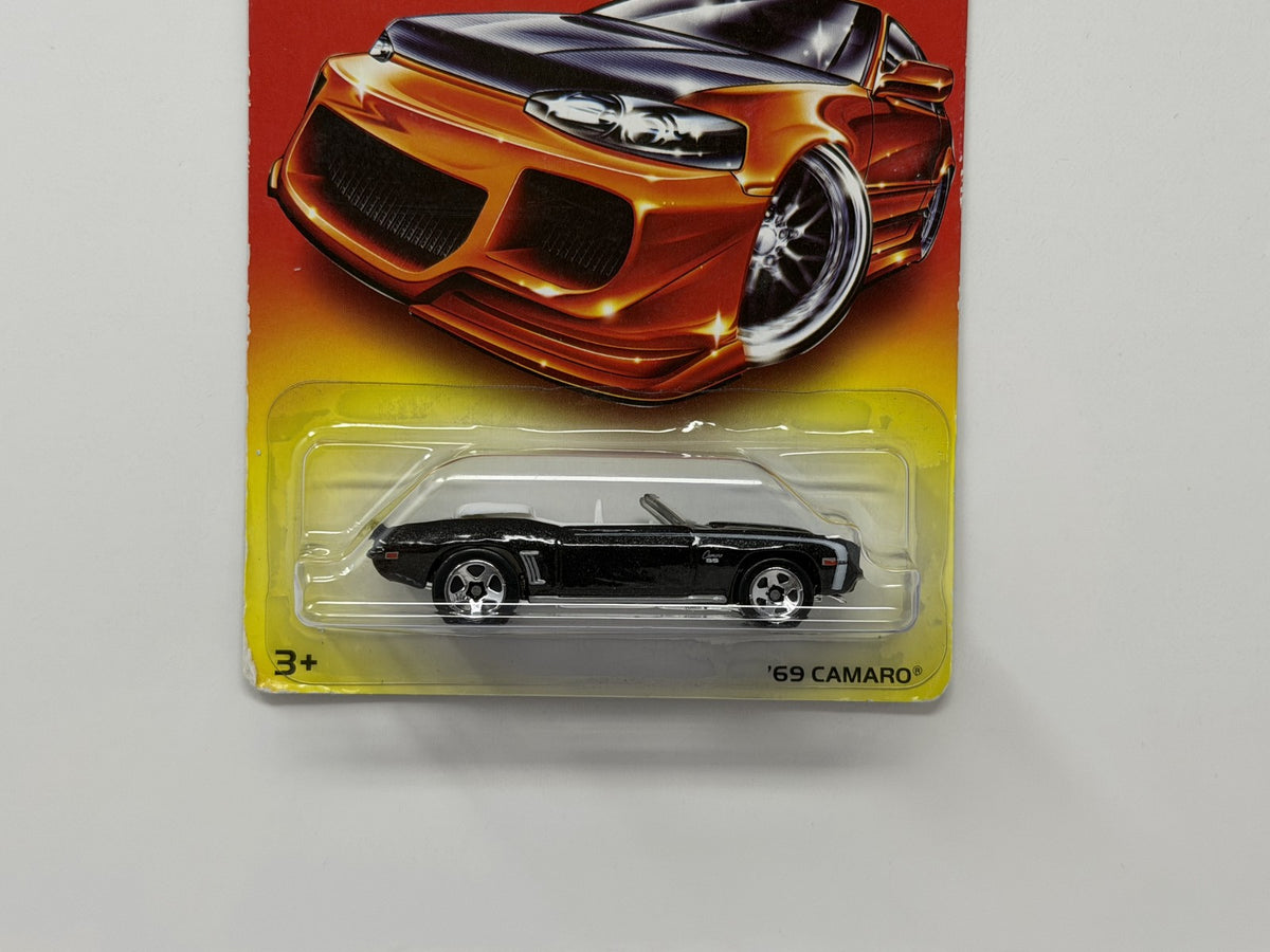 Hot Wheels 1969 Chevrolet Camaro 1:64 Diecast BlackExclusive