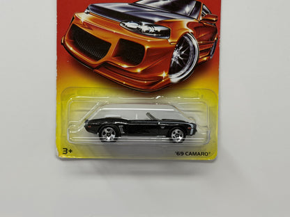 Hot Wheels 1969 Chevrolet Camaro 1:64 Diecast BlackExclusive