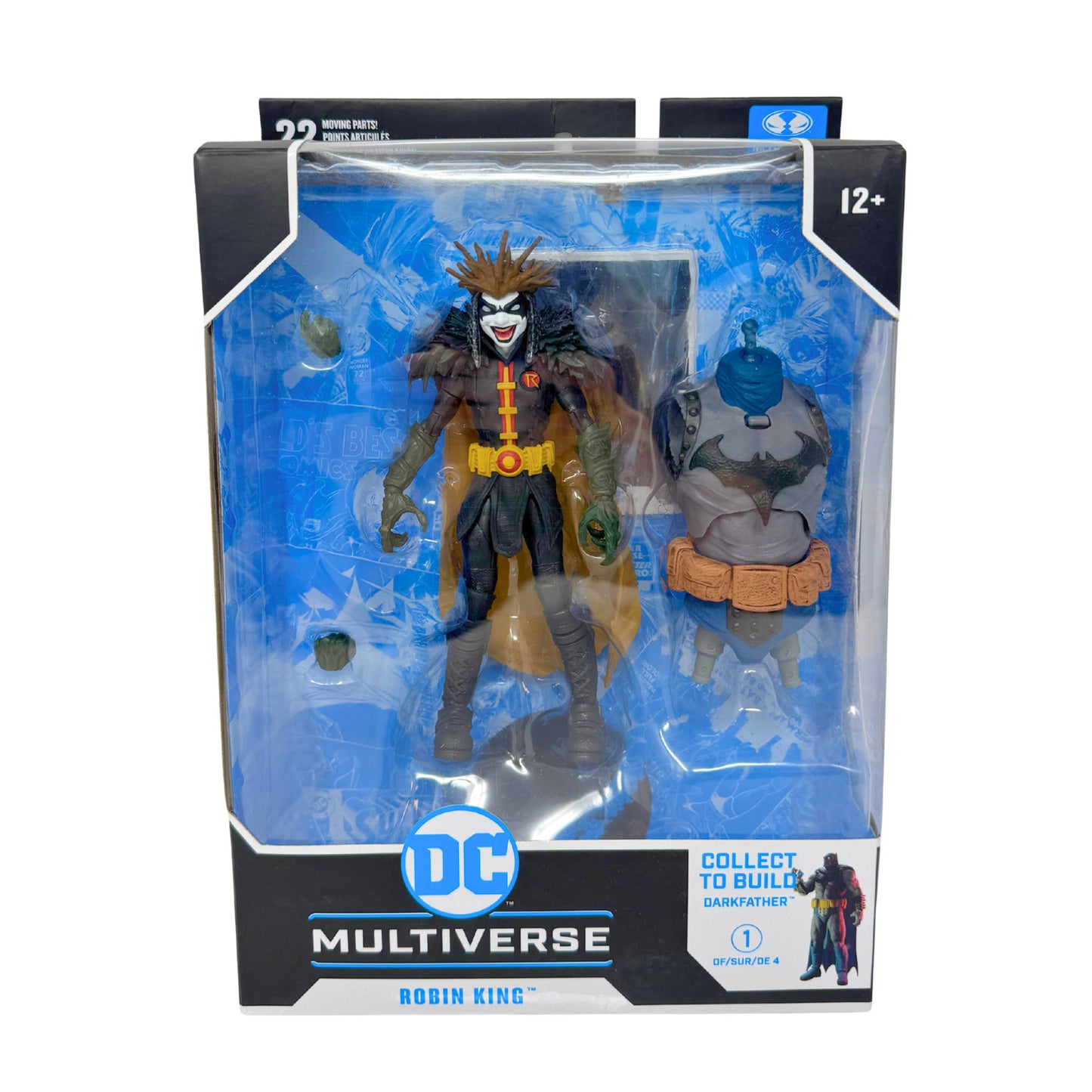 McFarlane DC Multiverse Death Metal Robin King Figure w/ Darkfather BAF