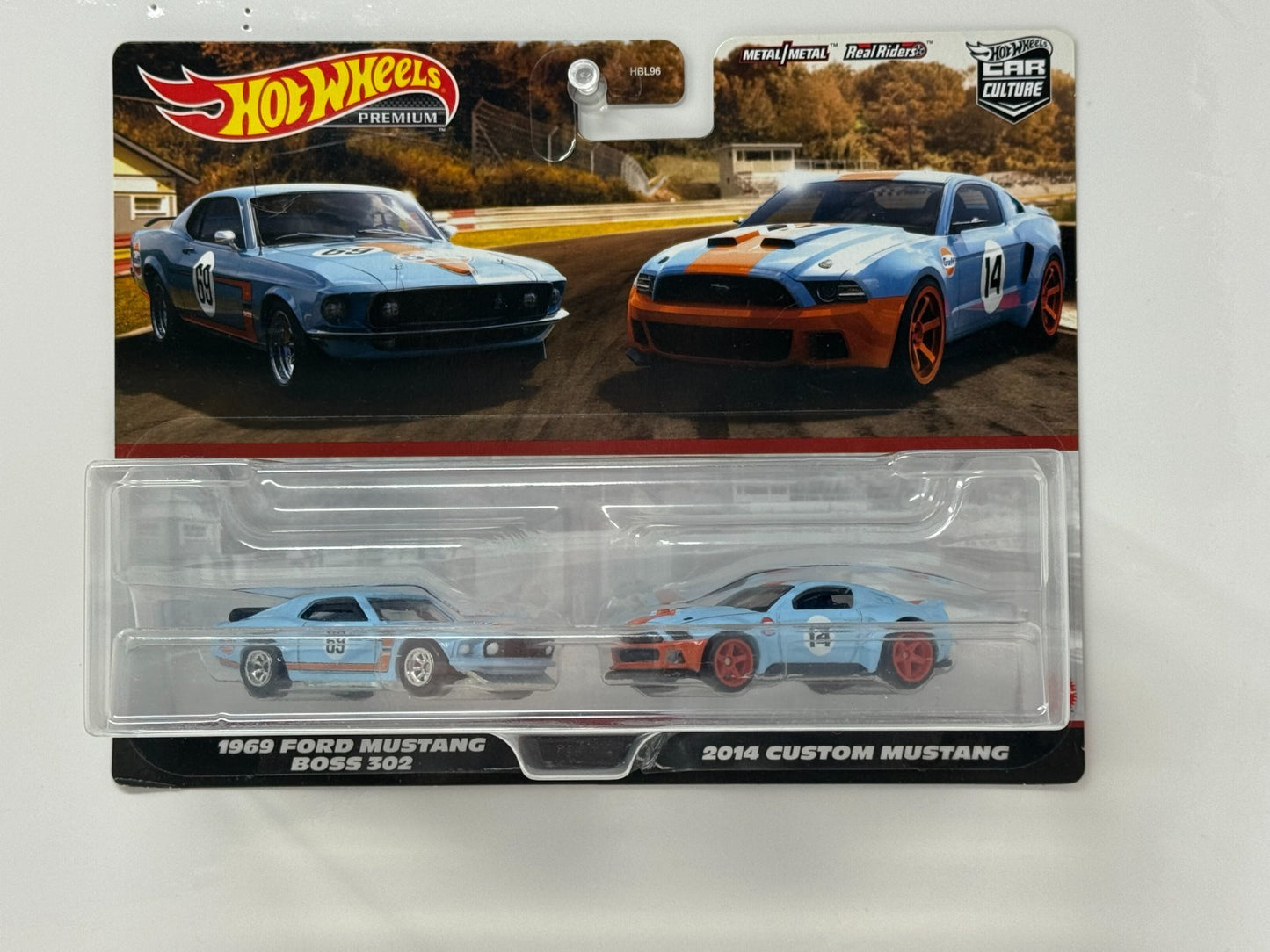 Hot Wheels Premium Car Culture Ford Mustang Boss & Custom Mustang 1:64 Diecast