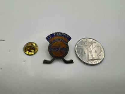 Washington Capitals J.B. Robinson 15th Anniversary NHL Hockey Team Lapel Pin