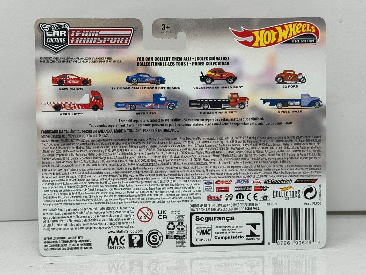 Hot Wheels Premium Team Transport #31 Volkswagen Baja Bug & Hauler 1:64 Diecast