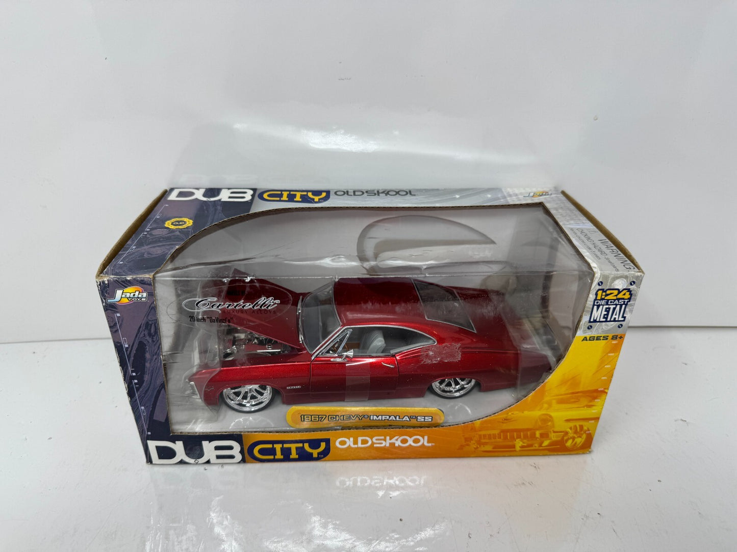 Jada Dub City Old Skool 1967 Chevy Impala SS 1:24 Diecast Cartelli Luxury Alloys