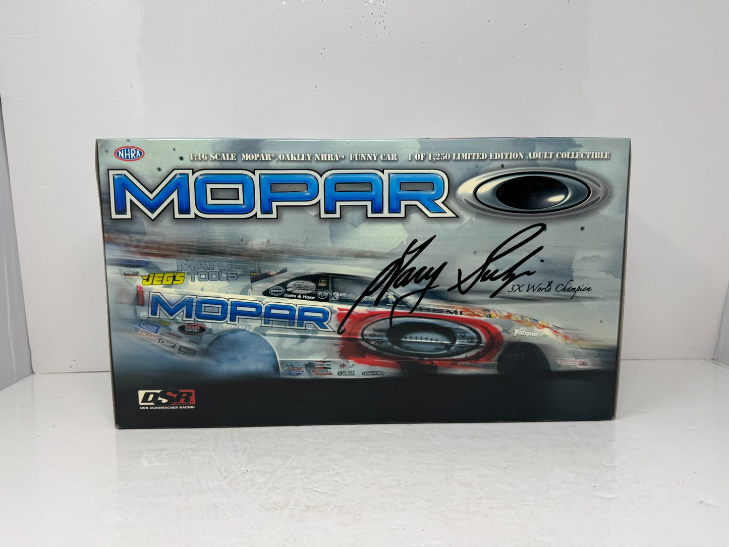 Milestone Gary Scelzi NHRA Mopar Oakley Dodge Stratus Funny Car 1:16 Scale