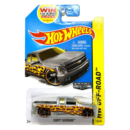 Hot Wheels ZAMAC HW Off-Road Chevrolet Silverado 1:64 Diecast