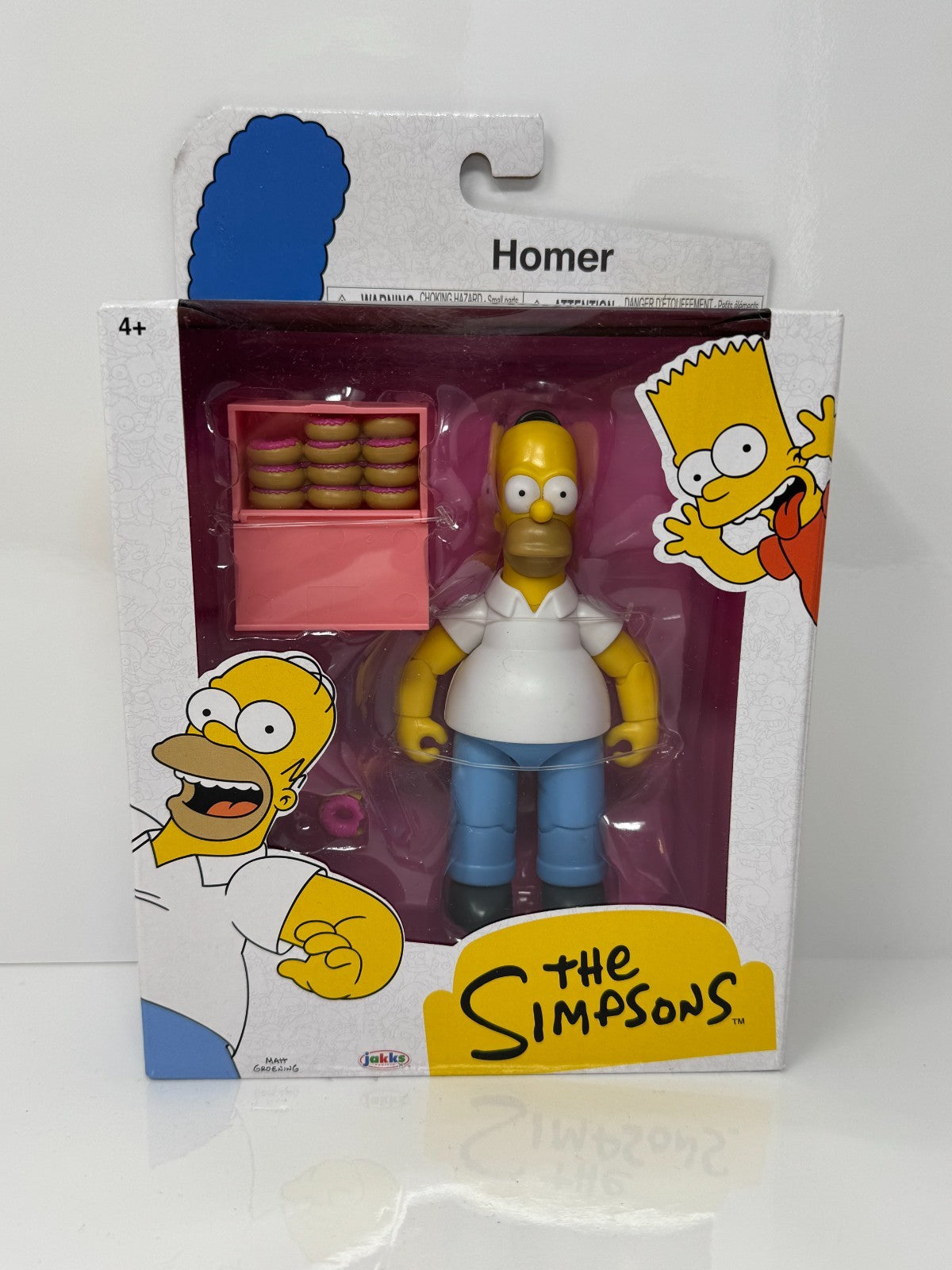 Jakks Pacific The Simpsons Homer with Donut Stand Action Figure