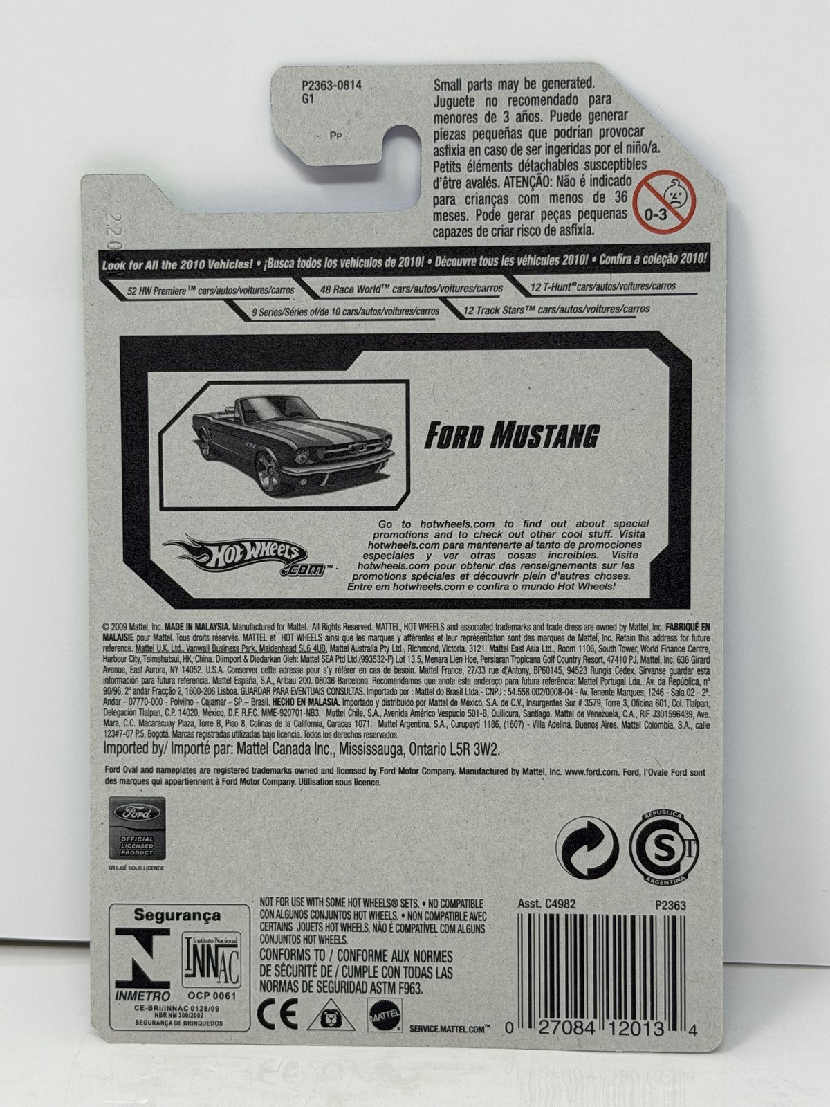 Hot Wheels Super Treasure Hunt Ford Mustang T-Hunts 1:64 Diecast STH